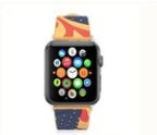 Watch Series 2 3 38mm 42mm National Flag Pattern Bracelet Wriststrap