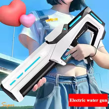 Electric Water Guns For Adults Powerful Squirt Automatic Water Suction Water Blasters Summer Outdoor Beach Toy For Boy Kid Gifts