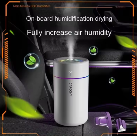 280ML Air Humidifier Large Fog Volume Colorful Atmosphere Light Silent Aroma Diffuser Essential Oils Aromatherapy for Home Car