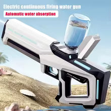 Electric Water Guns For Adults Powerful Squirt Automatic Water Suction Water Blasters Summer Outdoor Beach Toy For Boy Kid Gifts