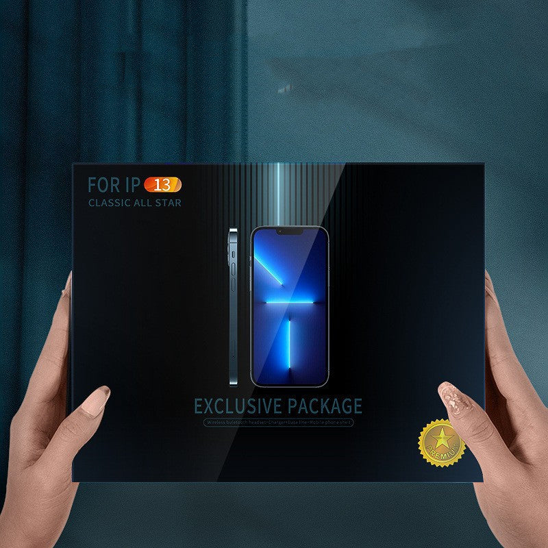 Wireless Power Bank Mobile Phone Case Fast Charging Cable Plug Five-piece Set
